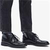 CLARKS MENS LACE ANKLE BOOT - BLACK LEATHER